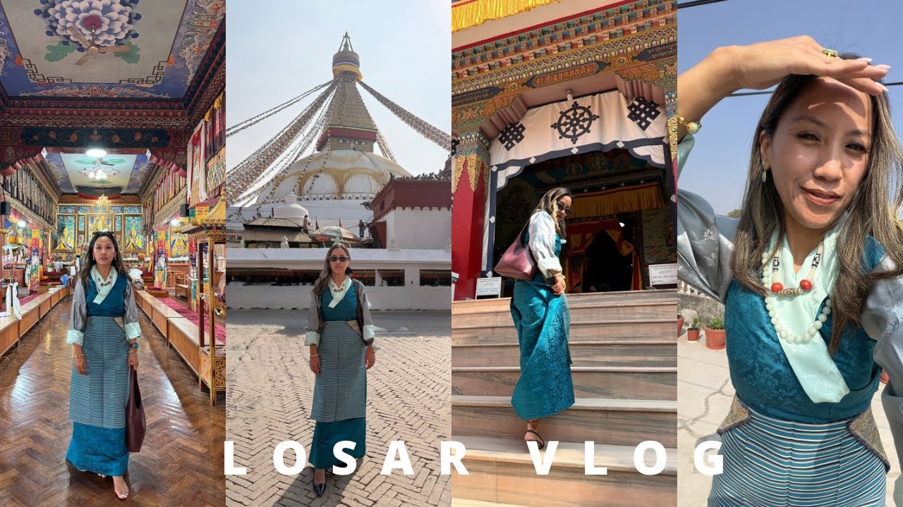 HAPPY LOSAR~ Losar la Tashi Delek 🙏 Tibetan vlogger Nepal 🇳🇵 