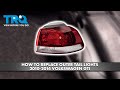 How to Replace Outer Tail Lights 2010-2014 Volkswagen GTI