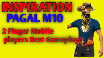 MY INSPIRATION @PagalM10 @classyfreefire @NonstopGaming_BEST 2 FINGER MOBILE GAMEPLAY 📱🔥#shorts