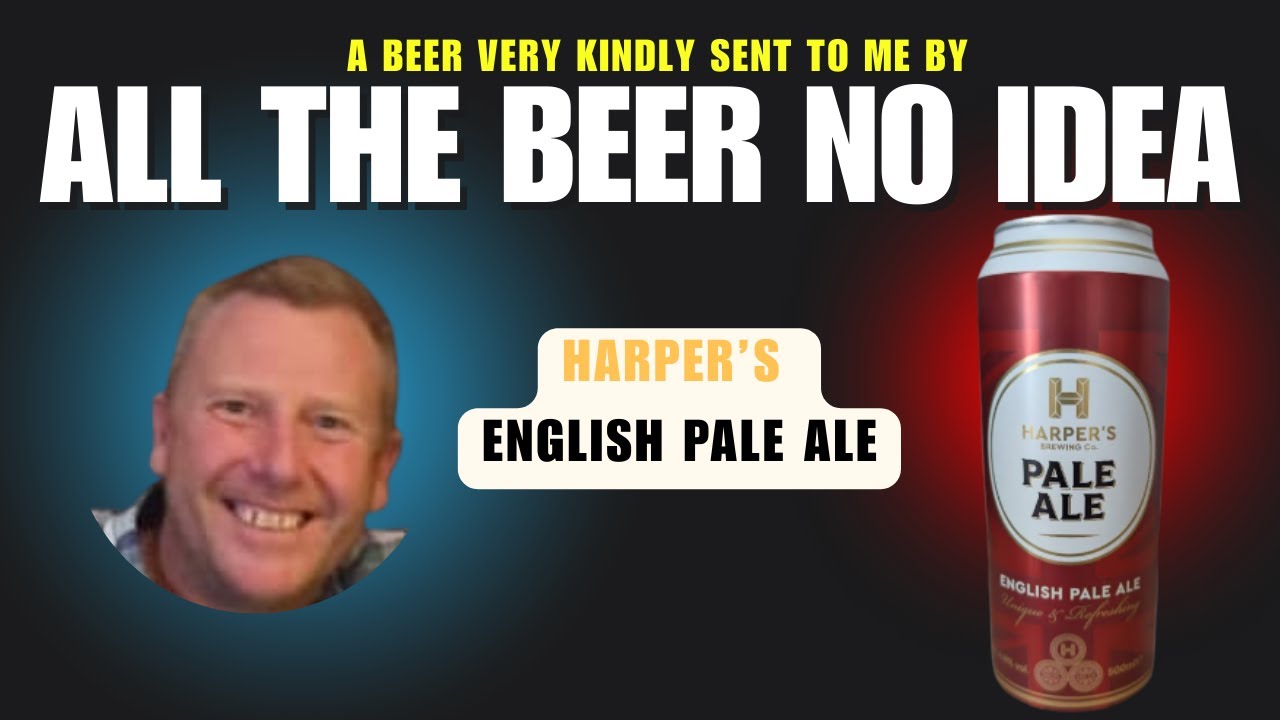 Harper's English Pale Ale Review | Classic British Beer Tasting