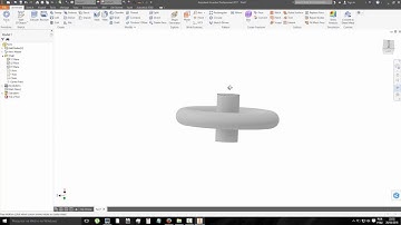 144 Autodesk Inventor Comando Work Plane Midplane of Torus