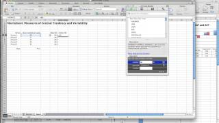 1 2 EXCEL Distance from mean