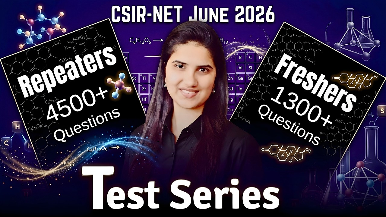 CSIR NET June 2026 Preparation Chemistry | CSIR NET Chemical Science ...