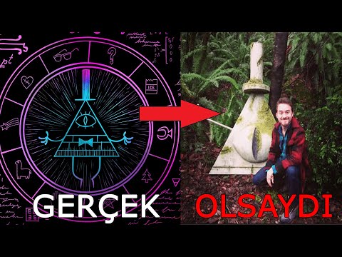 ESRARENGİZ KASABA GERÇEK OLSAYDI - Esrarengiz Kasaba Evreni Gerçek Mi? - İf Gravity Falls Was Real