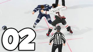 NHL 21 Be A Pro Career - Part 2 - MY FIRST FIGHT!