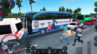 Police bus || POLİS OTOBÜSÜ || Bus Simulator Ultimate GamePlay || Android iOS || Android Driver screenshot 3