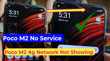 Poco M2 No Service Solution || Poco/ Redmi 4G Network Problem || 100% Working