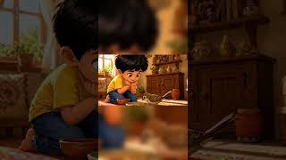 "Little child Playing our ground" #shorts #art #ai #video #viral #usa #messi #ronaldo