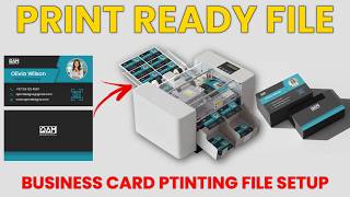 How to Save a Print-Ready Business Card in Illustrator (Bleed, Trim Marks, Fonts Outline, Save PDF)