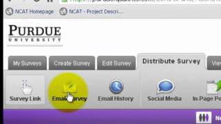 Distribute a Survey in Qualtrics