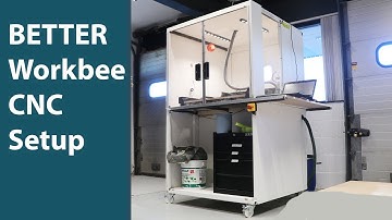 BETTER CNC router enclosure! Workbee Duet with spindle / vacuum control