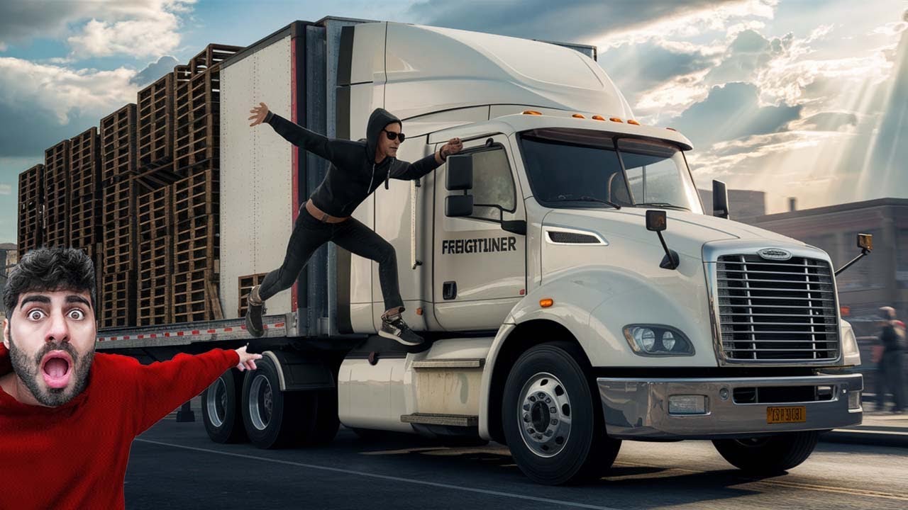 Мой грузовик угнали среди ночи в Америке.