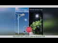 New 600000LM Solar street Light Outdoor Aluminum Solar Street light Garden sunlight Remote Control W