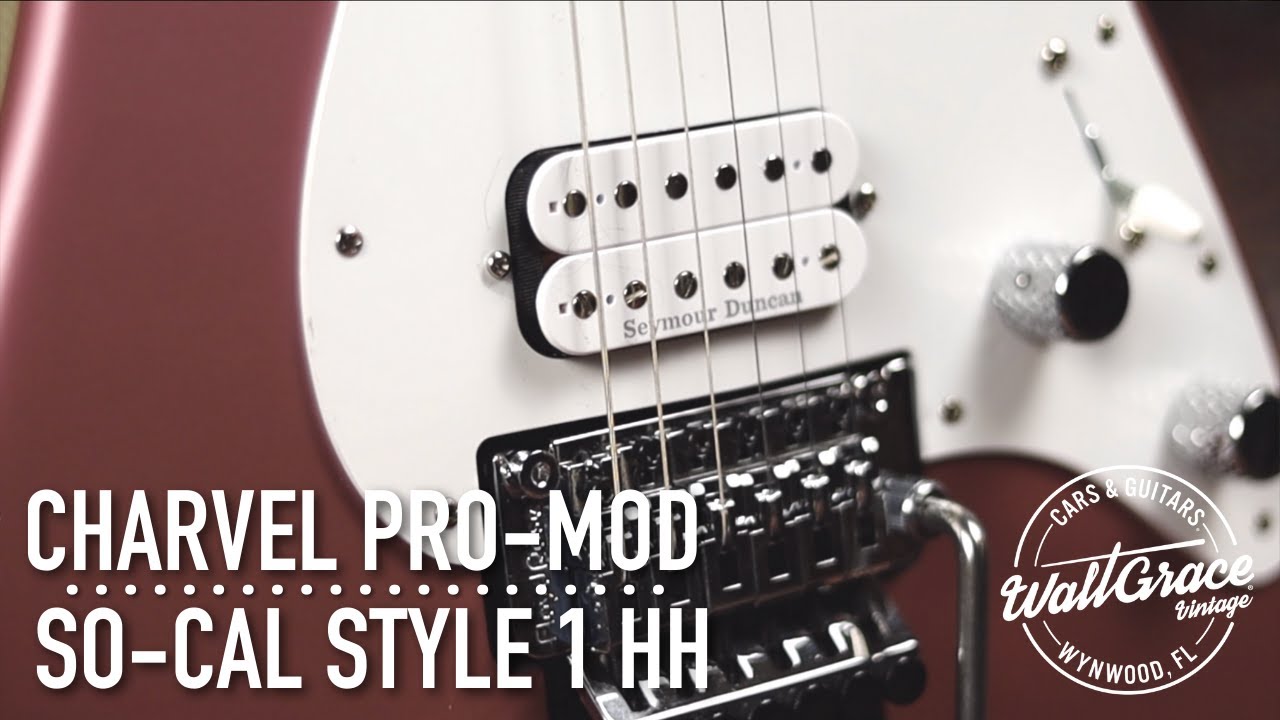 CHARVEL PRO-MOD SO-CAL 1 HH FR M X WALT GRACE VINTAGE