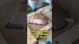 Carving the bottom of a cherry wood and epoxy heart bowl - Part 2  #epoxyart #cnc #epoxy