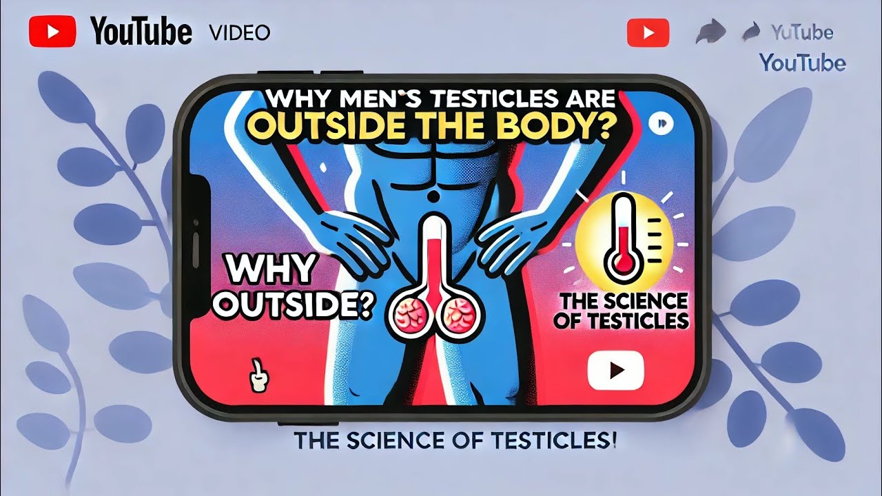 Why your testicles are outside the body ??
