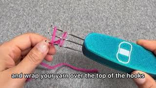Cast on i-cord with Cordsmith
