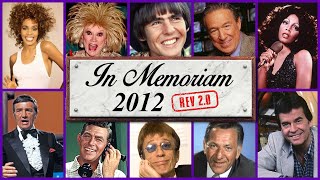 In Memoriam 2012: Beroemde gezichten die we in 2012 verloren