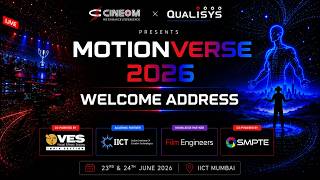 🎬 MotionVerse 2026 | Welcome Address | Where Broadcast, XR & Real-Time Technology Converge