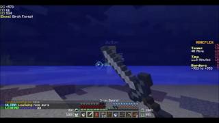 Outton using Kill Aura on UHC - When kids really want to win a stupid UHC game