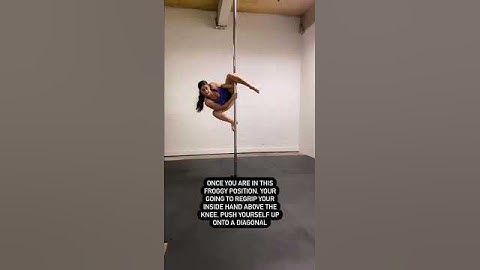 How to do the pole dance move Cupid// Pole Fitness Tutorial #poledance #polefitness