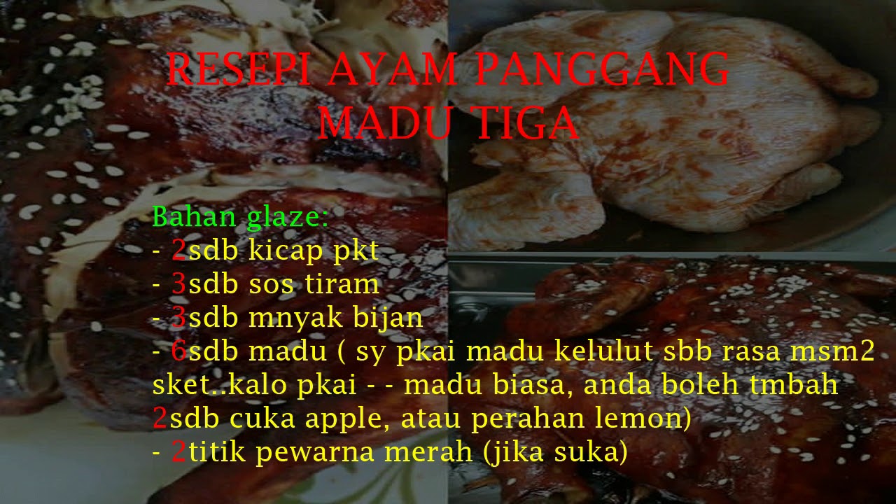 Resepi Ayam Bakar Perap - Resepi Book e