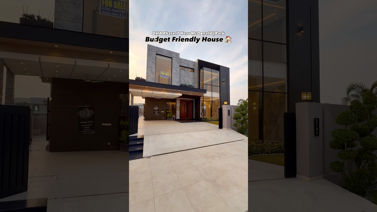 👤M. Asif | 📞0300-8542488 1 Kanal Ultra Modern Designer House for sale in DHA Phase 7