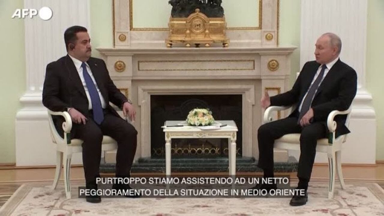 Putin: "Creare uno Stato palestinese per risolvere il conflitto"