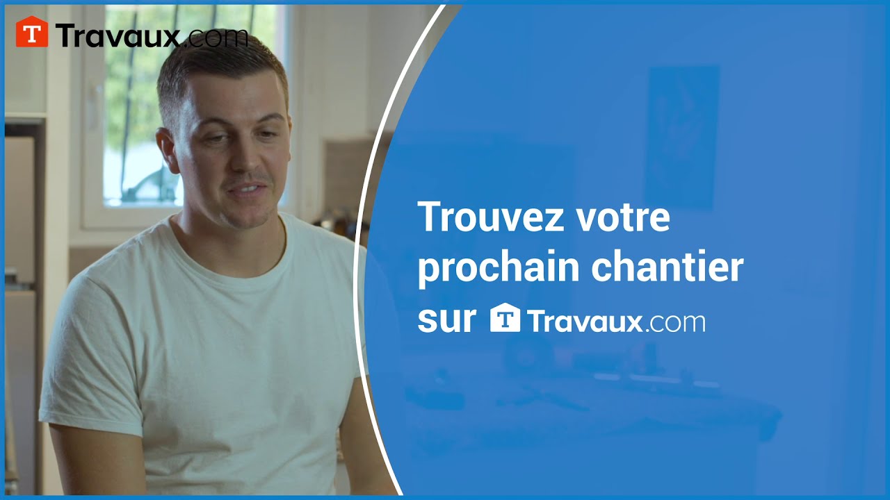 Comme Jeremy, trouvez votre prochain chantier sur Travaux.com