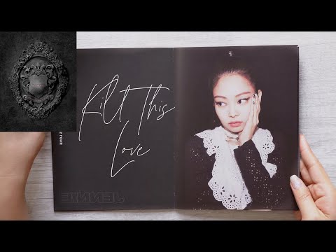 Blackpink Kill This Love Unboxing Black Version Page By Page