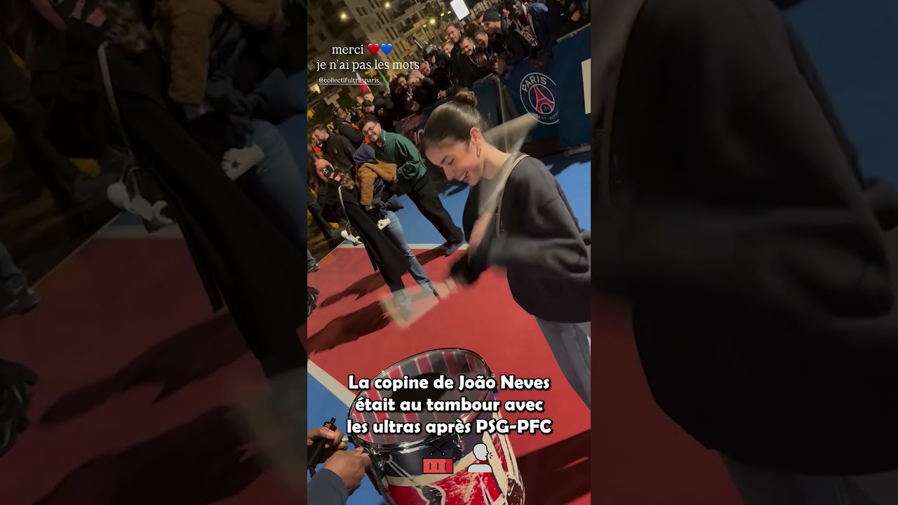 La Copine de João Neves Met le Feu avec les Ultras du PSG🔥