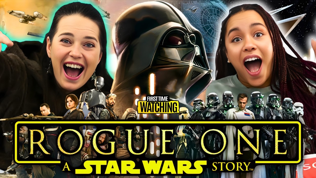 ROGUE ONE : A Star Wars Story ! MOVIE REACTION | First Time Watching ...