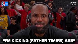LeBron James on Closing Out Rockets and Round 2 Matchup vs. OKC | NBA on Prime