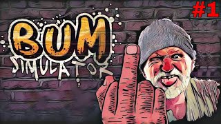 I Am Poor Someone Give Me Money | Bum Simulator ! Tramp Simulator Homeless Gameplay #1 screenshot 1