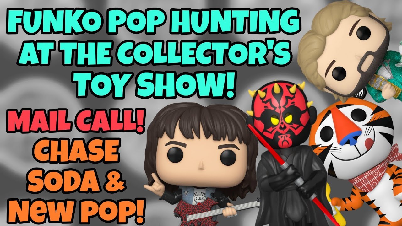 Funko Pop Hunt at the Collector's Toy Show! New Chase Soda and Syar Wars Pop!