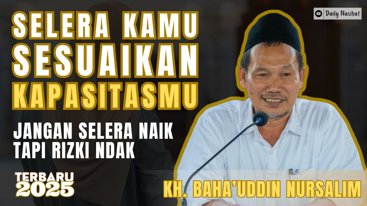 JANGAN HIDUP DI ATAS KAPASITAS MU KALOK NDAK MAU RUWET | NGAJI GUS BAHA TAFSIR SURAT AS-SYURA 32-44