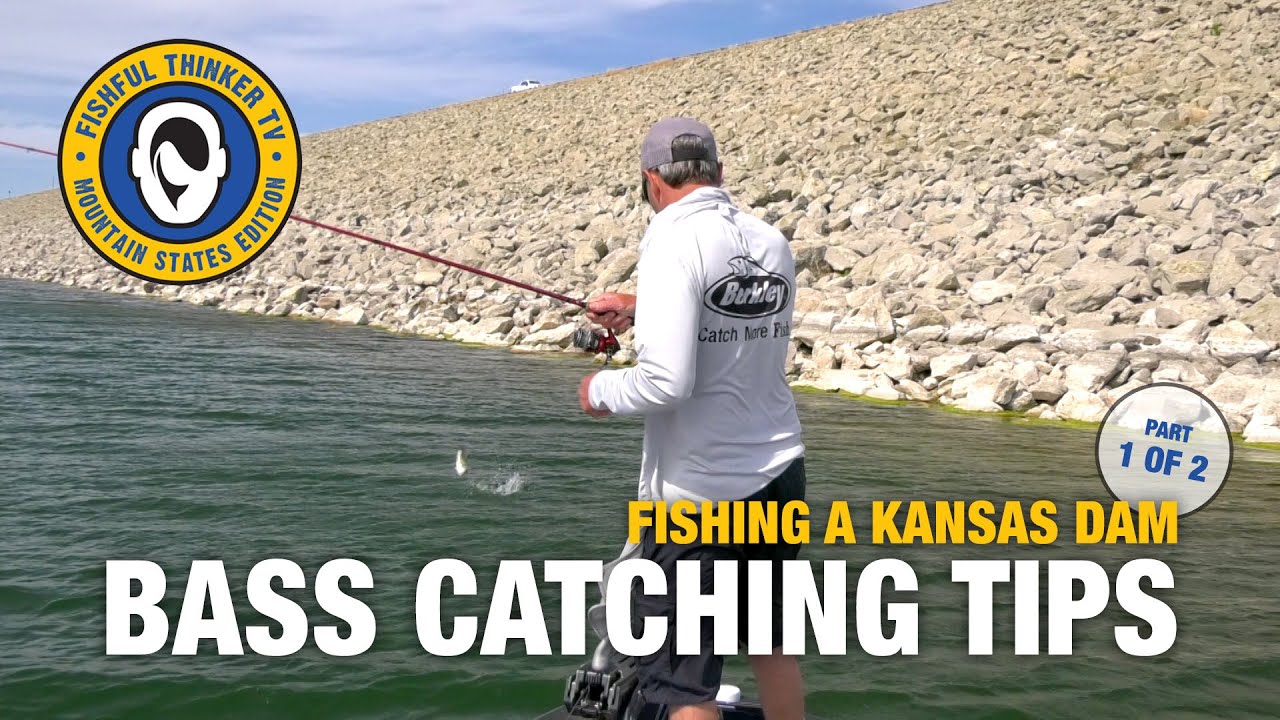 Kansas Dam Bassin’ Part 1 (bass fishing)