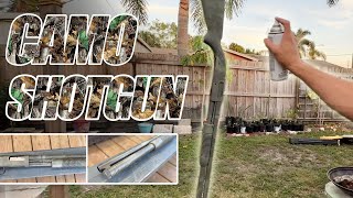 DIY Camo Painting Shotgun | Maverick 88 & Remington 870