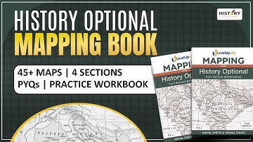 UPSC History Optional Mapping Book Launched | 45+ Maps | Book Tour + Features