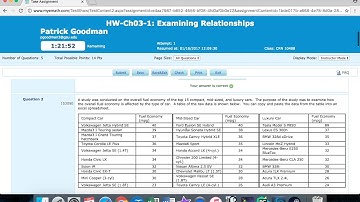 Math 1070: CH2-2 & Ch3-1 on eMath