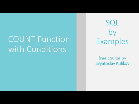 02 - 01 - 04 - COUNT Function with Conditions (Example 04) [ENG]