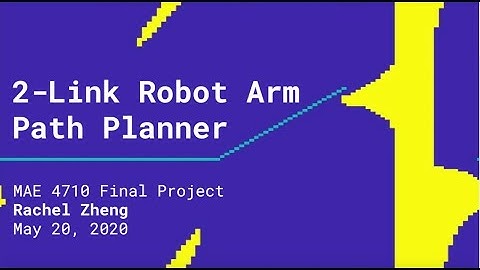 2-Link Robot Arm Path Planner