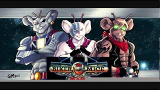 Video thumbnail of "biker mice from mars theme"