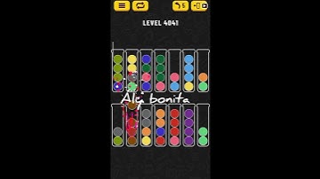 ball sort puzzle level 4041
