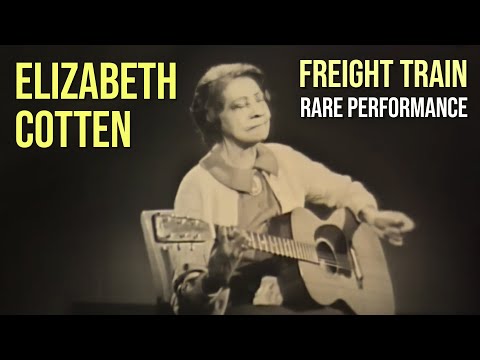 Elizabeth Cotten - Freight Train (Rare Live Performance)