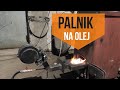 Ogrzewanie garażu - Palnik na olej/homemade oil burner DIY/webasto #MegaGarage