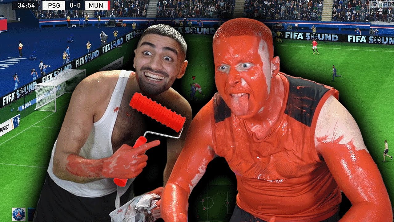 EA FC 24 MATCH ESKALIERT + VERLIERER WIRD LACKIERT | Jordan & Semih