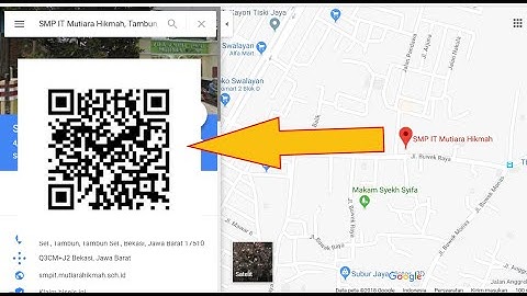 Cara Mudah Membuat QR code Alamat Google Maps Untuk Brosur