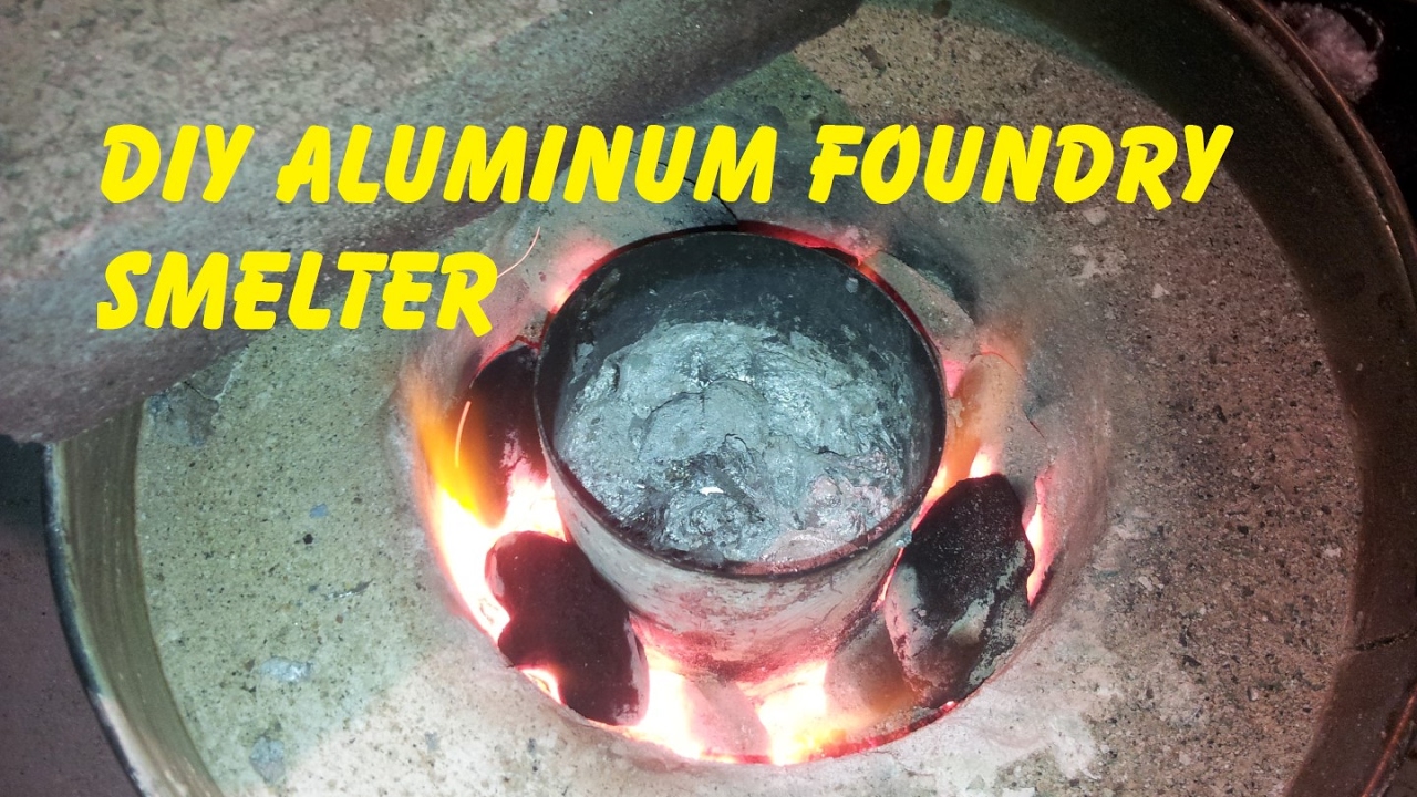 How To Make An Aluminum Smelter Foundry Youtube