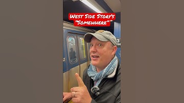The New York City Subway does Broadway! #westsidestory